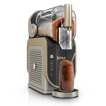 Ninja SLUSHi Frozen Drinks Maker, Create Slush, Frozen Cocktails, Frappé | Milkshakes & Frozen Juice, No Ice or Preperation Needed, WhisperChill Technology, 1.9l Capacity, Blue & Grey FS301UK